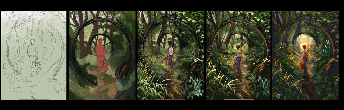 Process painting Process painting